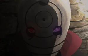 Add A Contemporary Print To Your Wardrobe With The Tobi Mask Wallpaper