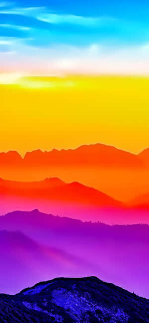 Add A Splash Of Color To Your Life With The Colorful Iphone Wallpaper