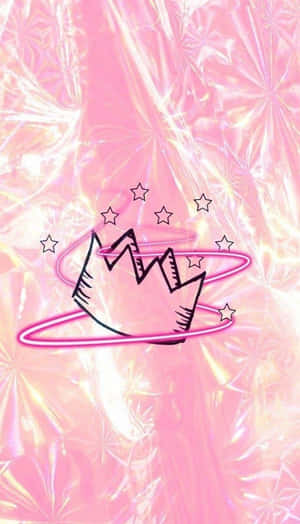 Add A Touch Of Pink To Your Iphone With This Pastel Aesthetic Wallpaper. Wallpaper