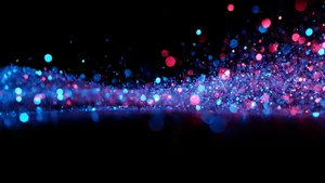 Add Sparkle To Your Life With Purple Glitter Wallpaper