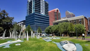 Adelaide Hindmarsh Fishbone Structure Wallpaper