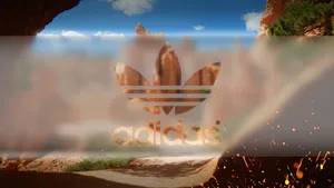 Adidas In Desert Art Wallpaper