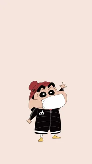 Adidas Jacket Shinchan Aesthetic Wallpaper