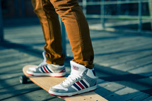 Adidas Neo Sneakers Skateboard Wallpaper