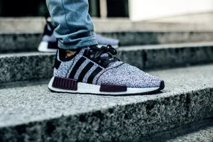 Adidas Sneakers On Stairs Wallpaper