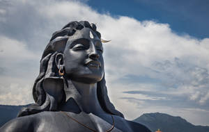 Adiyogi Shiva Statue At Coimbatore, India Wallpaper
