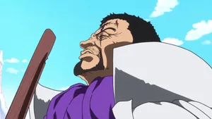 Admiral Fujitora Always Stands Strong Wallpaper