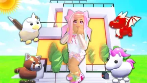 Adopt The Cutest Pet In Adopt Me! Wallpaper