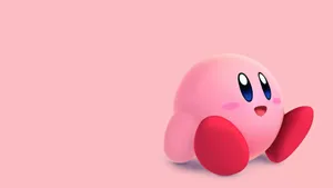 Adorable 3d Kirby Hd Wallpaper