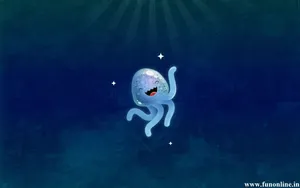 Adorable Animated Jellyfish Wallpaper