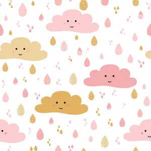 Adorable Baby Girl In A Pink Outfit Wallpaper