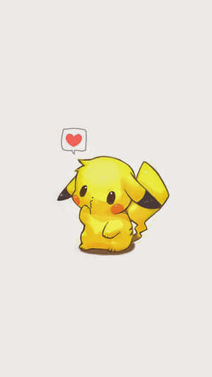 Adorable Baby Pikachu Wallpaper