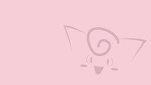 Adorable Clefairy Face Art Wallpaper