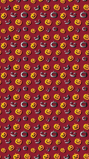 Adorable Festive Pumpkin Wallpaper