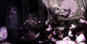 Adorable Gothic Anime Iphone Screensaver Wallpaper