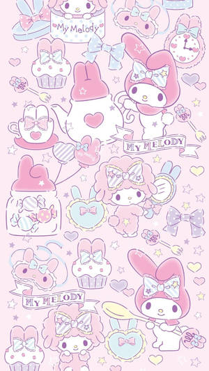 Adorable My Melody Wallpaper