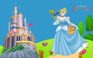 Adorable Princess Cinderella Wallpaper