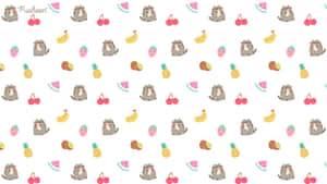 Adorable Pusheen Cartoon Cat Wallpaper Wallpaper