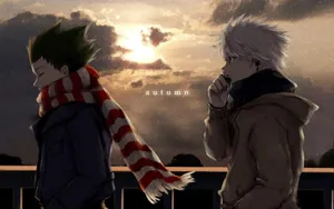 Adult Gon And Killua Zoldyck Wallpaper