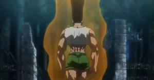 Adult Gon Fiery Power Wallpaper