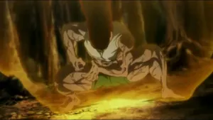 Adult Gon Immense Power Wallpaper