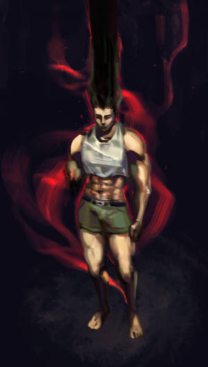 Adult Gon Painting Wallpaper