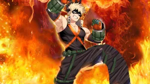 Adult Katsuki Bakugou Wallpaper
