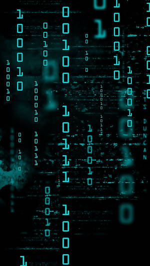 Advanced Binary Code Streams Acting On Android System Wallpaper