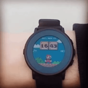 Advanced Technology Unleashed - A Modern Smartwatch Wallpaper