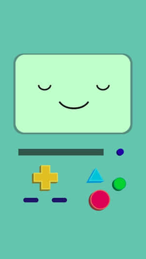 Adventure Time B M O Cute Illustration Wallpaper