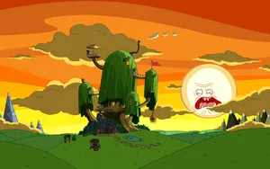 Adventure Time Field Wallpaper