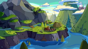 Adventure Time The Land Of Ooo Wallpaper