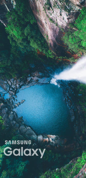 Aerial View Waterfalls Samsung Full Hd Wallpaper