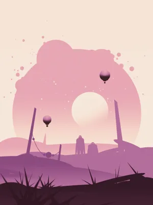 Aesthetic Alien Art Wallpaper