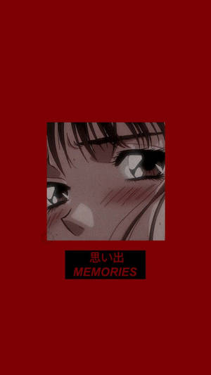 Aesthetic Anime Pfp Of Memories Series Wallpaper