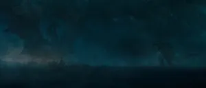 Aesthetic Battle Godzilla King Of The Monsters Art Wallpaper