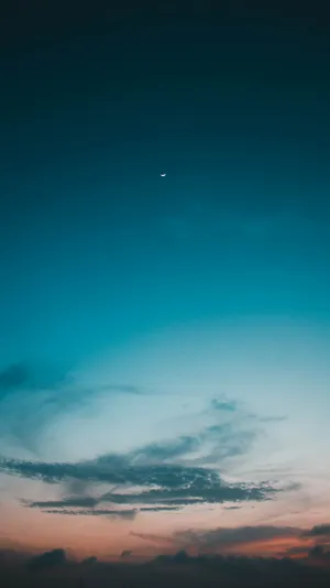 Aesthetic Blue Sky Wallpaper