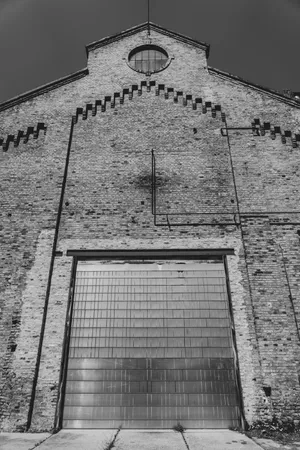 Aesthetic Brick Building Wallpaper