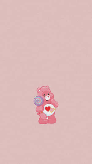 Aesthetic Care Bear Provides Comfort And Calm Wallpaper