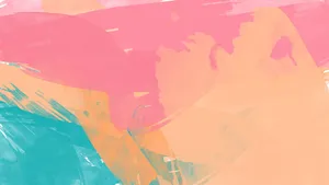 Aesthetic Desktop Featuring A Pastel Color Scheme Wallpaper