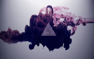 Aesthetic Dissolving Paint As Tumblr Laptop Wallpaper