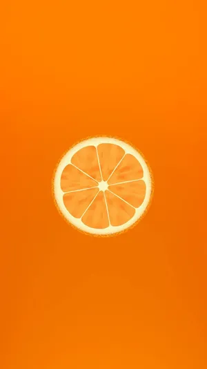Aesthetic Fruit Orange Phone Wallpaper