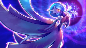 Aesthetic Gardevoir Art Wallpaper
