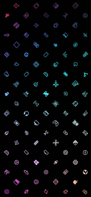 Aesthetic Icons Gaming Logo Hd Wallpaper