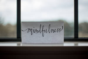 Aesthetic Image For Mindfulness Meditation Wallpaper