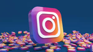 Aesthetic Instagram 3d New Logo Wallpaper