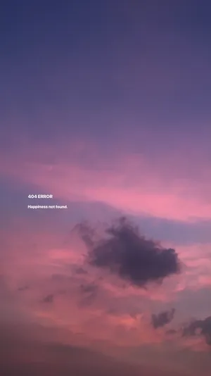Aesthetic Instagram Sad Quotes Sky Wallpaper