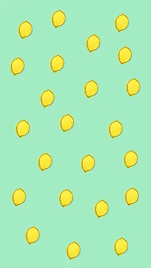Aesthetic Lemon Overload Wallpaper