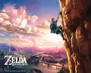 Aesthetic Link Hd Breath Of The Wild Wallpaper