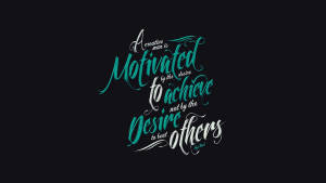 Aesthetic Motivation Typography Wallpaper
